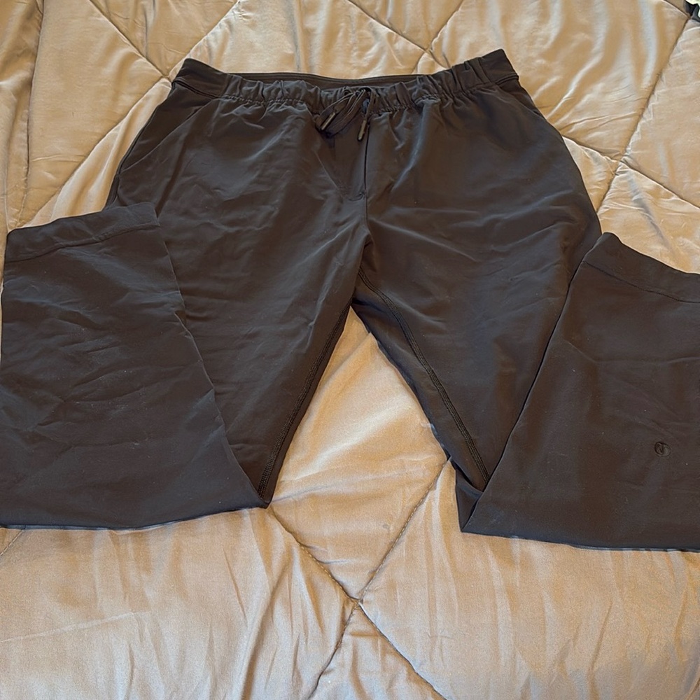 lululemon athletica Black Track Pants Joggers